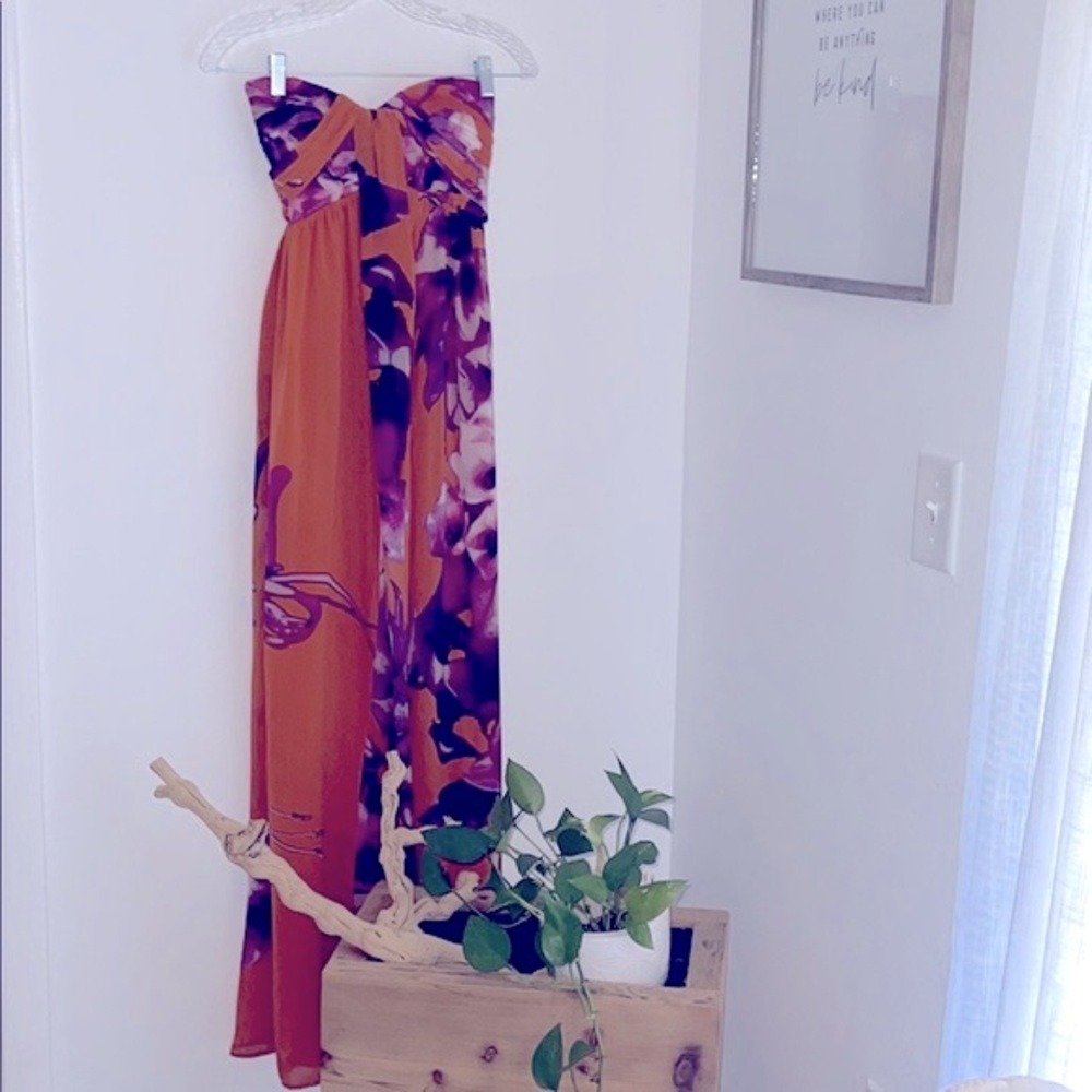 ❤️Jessica Simpson❤️ Boho Strapless Dress